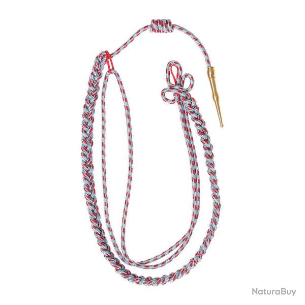 Fourrag�re fantaisie TOE Boussemart en cordon tress� - Rouge