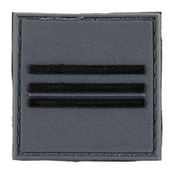 Fourreau de grade Ares brigadier-chef principal en PVC basse visibilit&eacute; - Autre