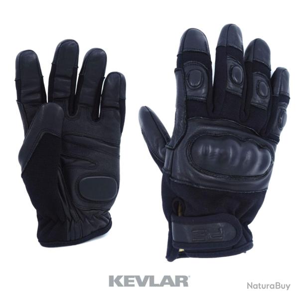 Gants anti-coupure doublure Kevlar paume cuir de vache - Autre / XL