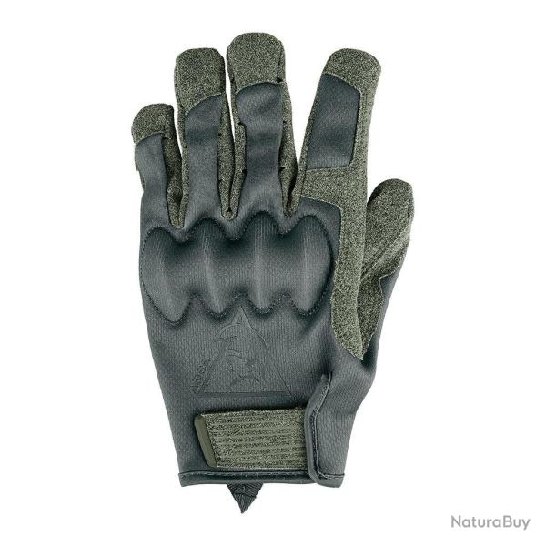 Gants d'intervention Ares Gunner Impact renfort de gomme - Ranger Green / S