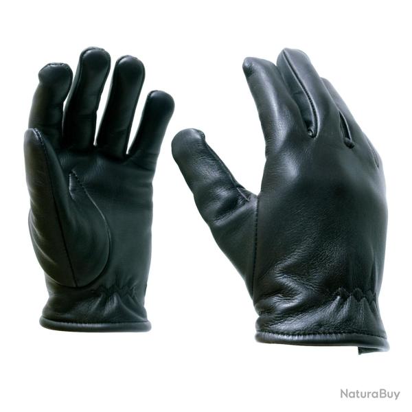 Gants en cuir de vache souple doublure polaire int�grale cinq - Autre / S