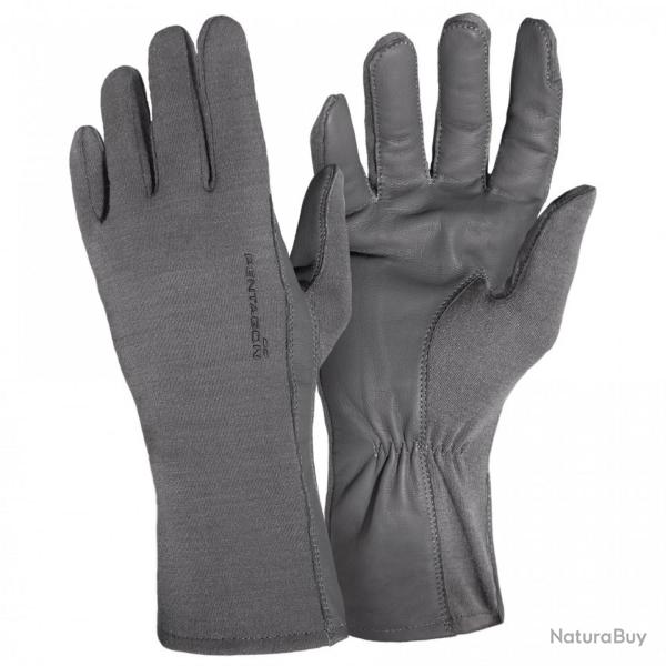 Gants Pentagon PILOT LONG - Gris loup / L