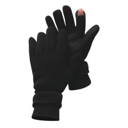 Gants polaires doublure Thinsulate doigt tireur ambidextre - Noir