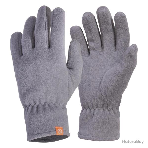 Gants polaires Pentagon Triton polyester 320 g/m� cordon - Gris loup / M - L