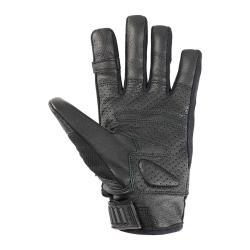 Gants tactiques Ares X-Pro-S dos en maille a&eacute;r&eacute;e paume cuir - Noir / S