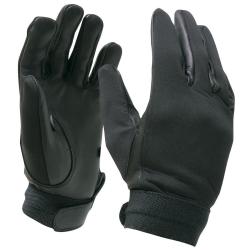 Gants tactiques n&eacute;opr&egrave;ne et cuir synth&eacute;tique poignets - Autre / L