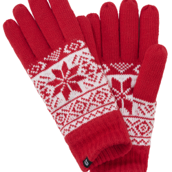 Gants tricot Brandit Snow Gloves doublure 3M Thinsulate - Rouge / M