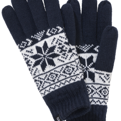 Gants tricot Brandit Snow Gloves doublure 3M Thinsulate - Bleu Marine / M