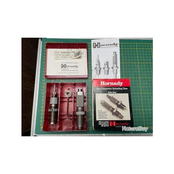 Jeu d'Outils / Dies Hornady New Dimension 2 Die Set Full Length .222 Remington