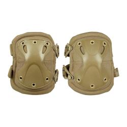 Genouill&egrave;re de protection Ares nylon 1000 deniers - Coyote