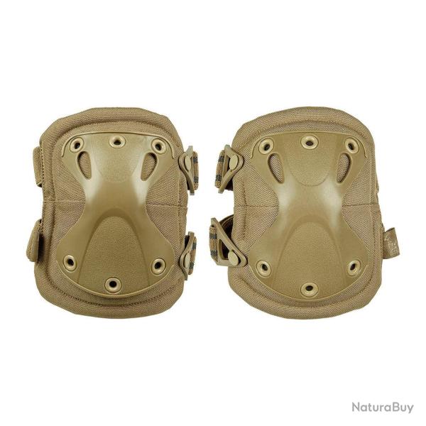 Genouill�re de protection Ares nylon 1000 deniers - Coyote