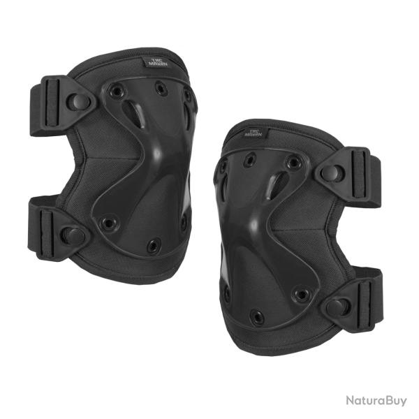 Genouill�res tactiques Tac Maven Tibia � coque TPU souple - Noir