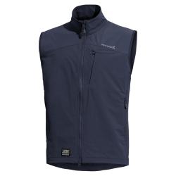 Gilet softshell Pentagon Elite en nylon &eacute;lasthanne extensible - Bleu nuit / L