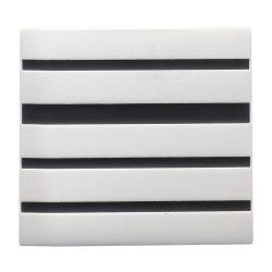 Grade de calot m&eacute;tal Boussemart colonel et commandant insigne - Argent