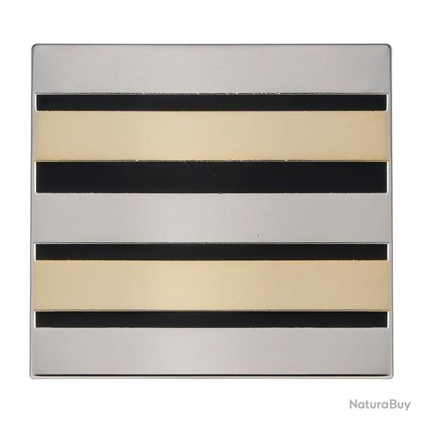Grade de calot m�tal Boussemart lieutenant-colonel - Argent