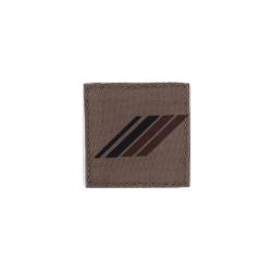 Grade militaire Patrol Equipement basse visibilit&eacute; 5 x 5 cm - Autre / Caporal Chef / Brigadier Chef
