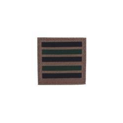 Grade militaire Patrol Equipement basse visibilit&eacute; 5 x 5 cm - Autre / Lieutenant Colonel