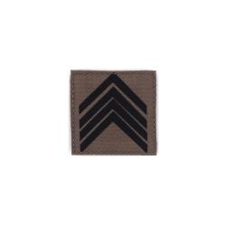 Grade militaire Patrol Equipement basse visibilit&eacute; 5 x 5 cm - Autre / SERGENT CHEF BM2