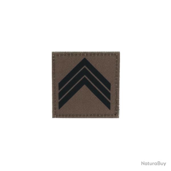 Grade militaire Patrol Equipement basse visibilit� 5 x 5 cm - Autre / SERGENT CHEF/MARECHAL LOGISCHE