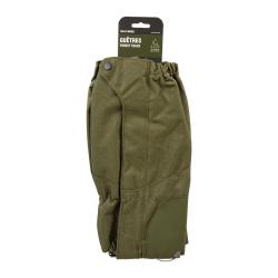 Gu&ecirc;tres Ares &agrave; c&acirc;ble de r&eacute;glage en acier crochet de lacet - Kaki