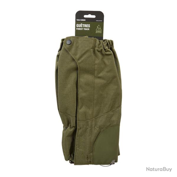 Gu�tres Ares � c�ble de r�glage en acier crochet de lacet - Kaki