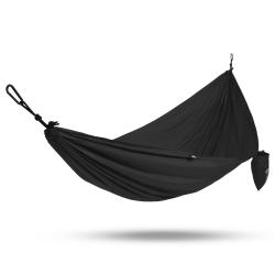 Hamac Tac Maven MyNest en toile de parachute 275 x 150 cm - Noir