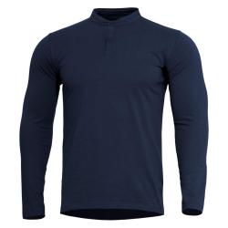 Haut &agrave; col mandarin Pentagon Romeo 2.0 coton 190 g/m&sup2; certifi&eacute; - Bleu nuit / 3XL
