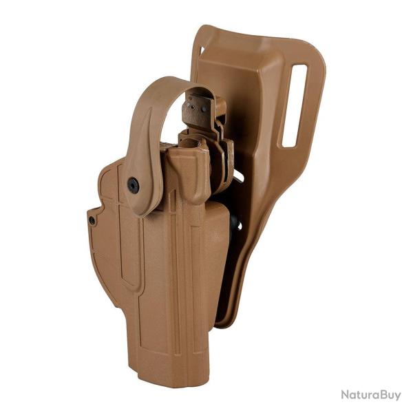 Holster de ceinture King Cobra ER40 pour Glock - Coyote / DROITIER