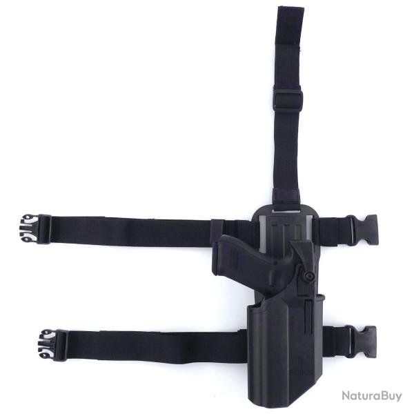 Holster de cuisse Fobus LE2 MEX2 T polym�re renforc� - Autre / Droitier