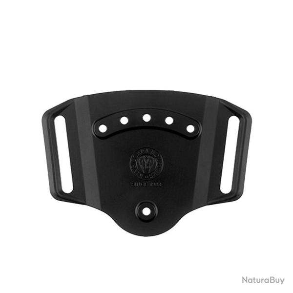 Holster King Cobra EB10 pour Glock 17, 19 et 26 passant haut - Noir / GAUCHER