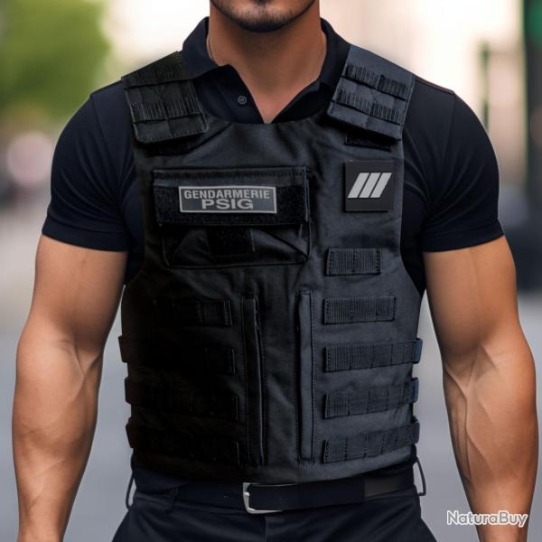Housse de gilet pare-balles Patrol Equipement MOLLE - Autre / 76-82 M
