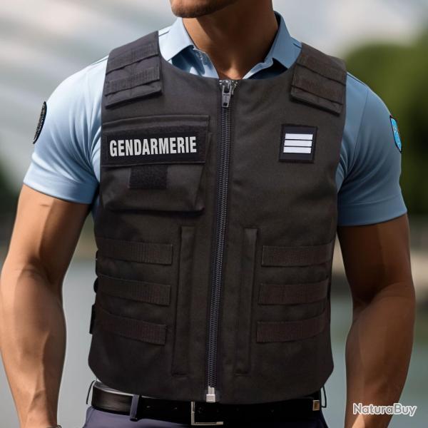 Housse de gilet pare-balles Patrol Equipement polyester 600D 325 g/m� - Autre / 104 / 116 C - M - L