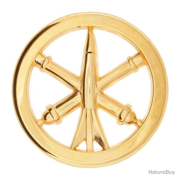 Insigne de b�ret Artillerie Boussemart en zamac inject� revers - Autre