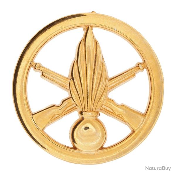 Insigne de b�ret Infanterie Boussemart en zamac inject� revers - Autre