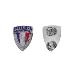 Insigne de calot Patrol Equipement Police Municipale m&eacute;tal - Autre