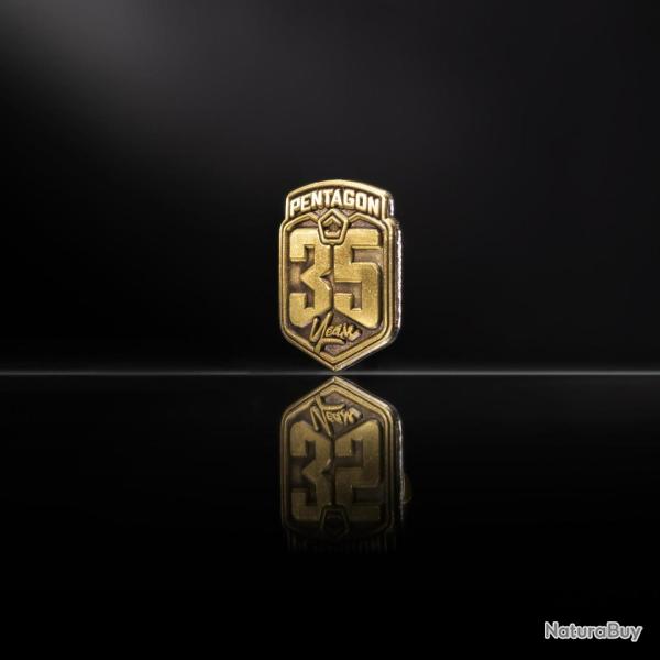 Insigne de revers comm�moratif Pentagon 35e anniversaire - Laiton vieilli
