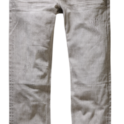 Jean Brandit Jake Denim coton extensible d&eacute;lav&eacute; &agrave; la pierre - Denim gris / 30 (76 cm) / 86 cm (34 po