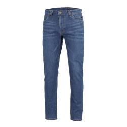Jeans tactique Pentagon Jason 62,3 % coton Cordura passants - Bleu indigo / 60 / 32"