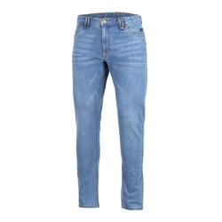 Jeans tactique Pentagon Jason 62,3 % coton Cordura passants - Bleu indigo clair / 58 / 32"