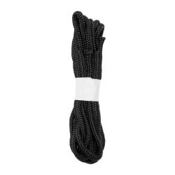 Lacets commando Ares en paracorde ronde 4 mm longueur 120 cm - Noir