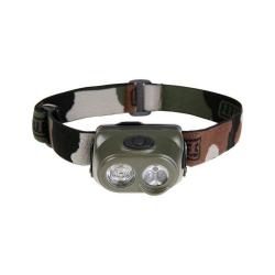 Lampe frontale Ares &agrave; spot 1 W et quatre diodes - CCE