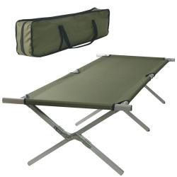 Lit de camp OPEX type US aluminium 190 x 66 cm charge 120 kg - Autre
