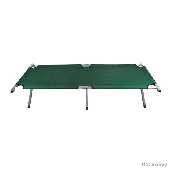 Lit picot Ares � toile nylon et pieds en aluminium livr� - Autre