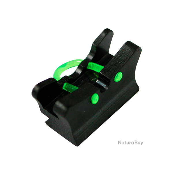 LPA Feuillet de hausse insert fibre optique 20 g en organe de remplacement r�glable en d�rive - Autr