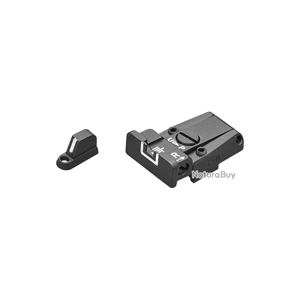 LPA Hausse r�glable et guidon 40 g en organe de remplacement, r�glable en d�rive et en hauteur - Aut