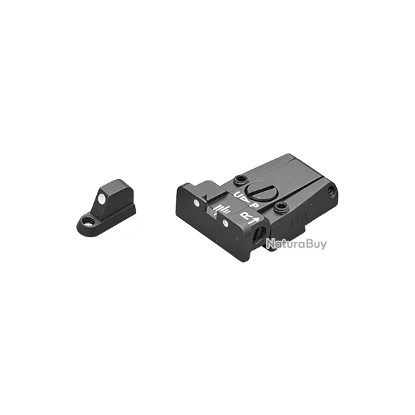 LPA Hausse r�glable et guidon 40 g en organe de remplacement, r�glable en d�rive et en hauteur - Aut