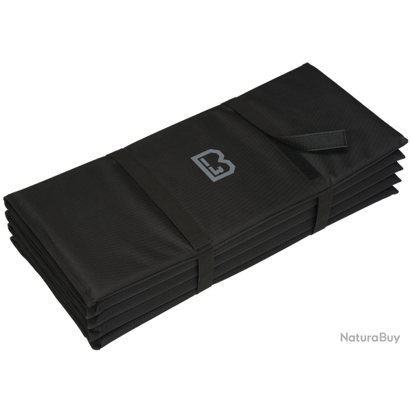 Matelas Brandit mousse EPE pliage en accord�on 191 x 54 cm - Noir