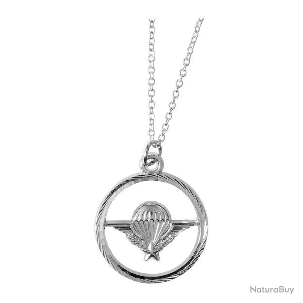 M�daille pendentif de brevet parachutiste Ares livr�e avec sa - Or
