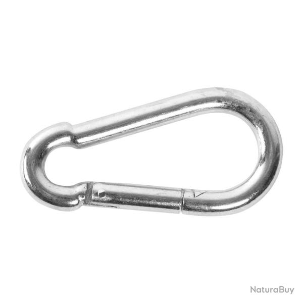 Mousqueton de hamac Ares en acier inoxydable 80 mm � ouverture - Autre / 80MM