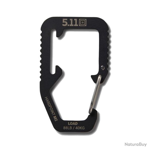 Mousqueton Hardpoint M2 5.11 Tactical fermeture automatique - Noir